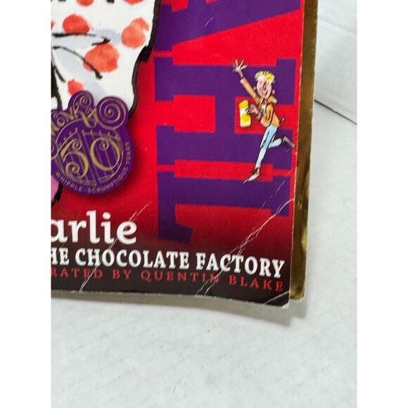 Charlie and the Chocolate Factory by Roald Dahl Golden Ticket 1998 - Picture 2 of 16